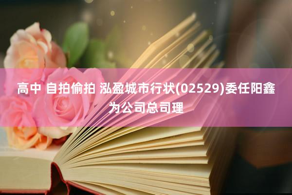 高中 自拍偷拍 泓盈城市行状(02529)委任阳鑫为公司总司理